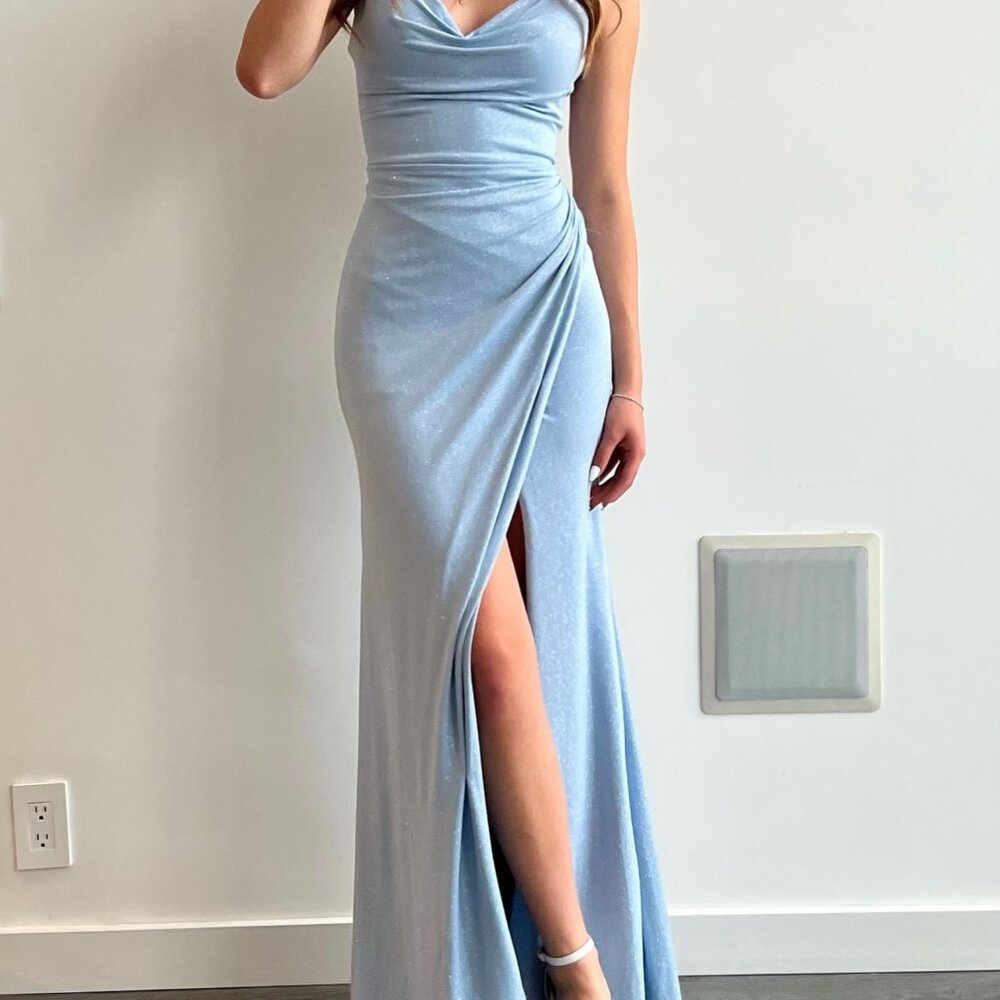 Light Blue Prom dress